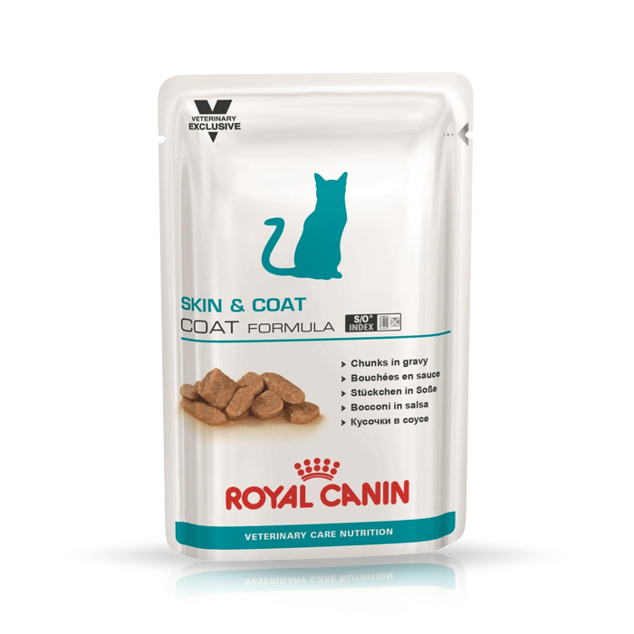 Karmy mokre dla kota - Royal Canin Vet Care Nutrition Feline Skin & Coat Formula 100g