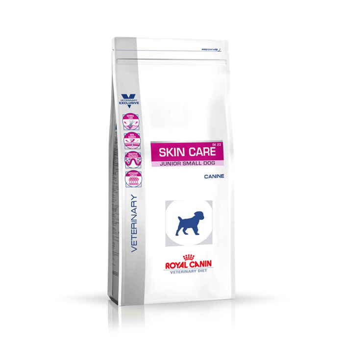 Karmy suche dla psa - Royal Canin Veterinary Diet Canine Skin Care Junior Small Dog SKJ29