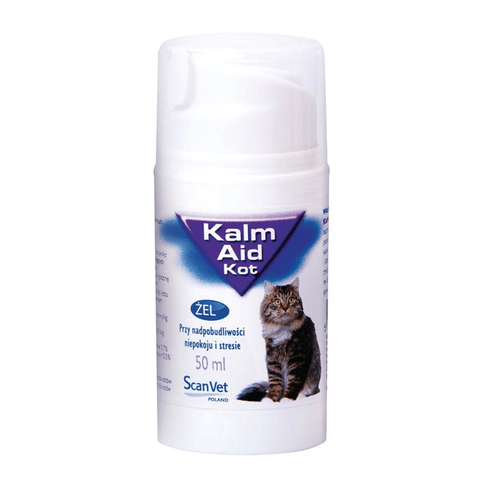 Suplementy - ScanVet Kalm Aid żel uspokajający dla kota 50ml