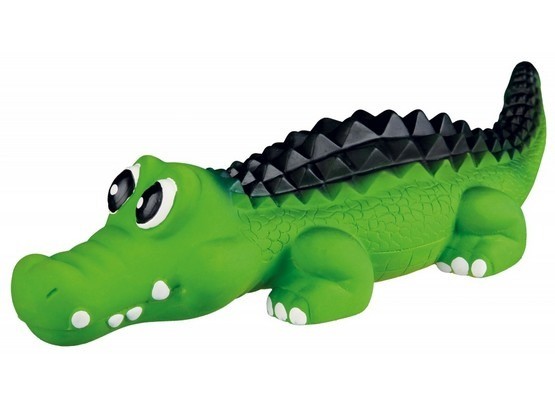 Zabawki - Trixie Krokodyl lateksowy piszczący 33cm 