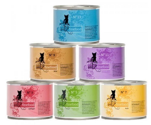 Karmy mokre dla kota - Catz Finefood puszka 200g x 6 (multipak x 1)