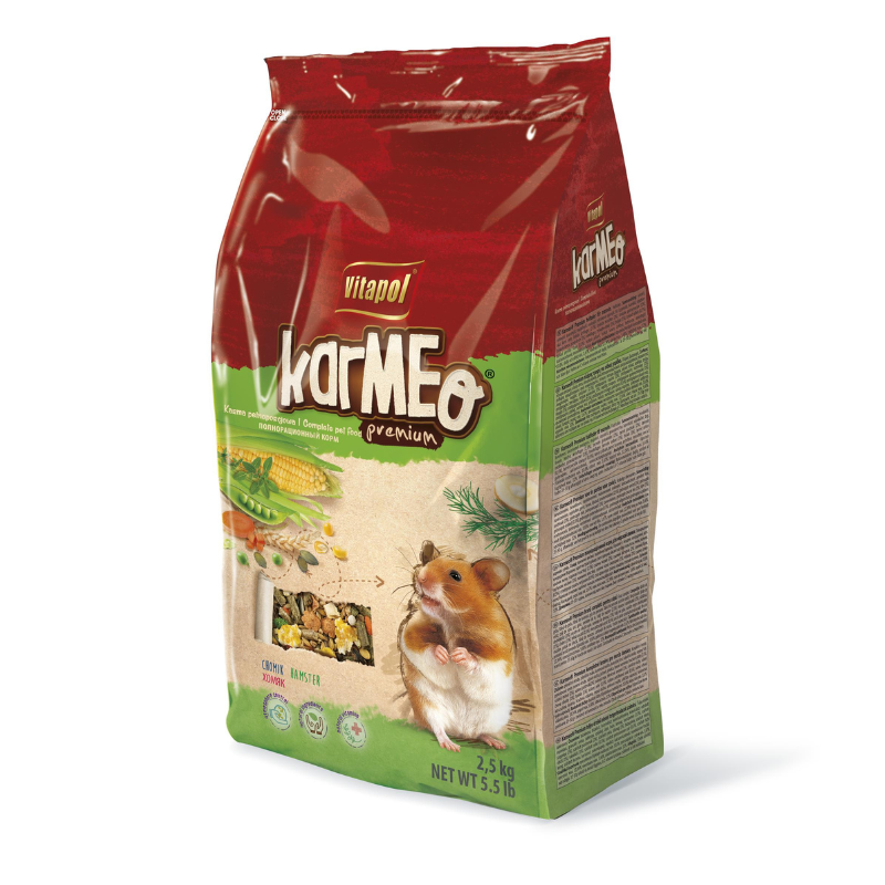 Karmy dla małych ssaków - Vitapol Karmeo Premium Chomik 2,5kg