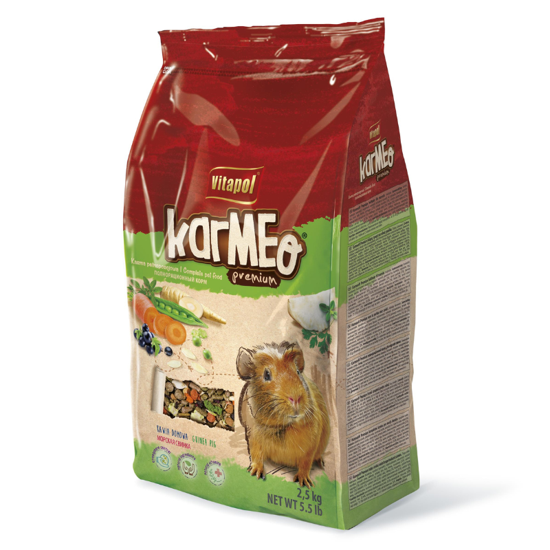 Karmy dla małych ssaków - Vitapol Karmeo Premium Kawia domowa 2,5kg