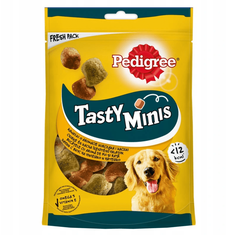 Przysmaki dla psa - Pedigree Tasty Minis Chewy Cubes 130g