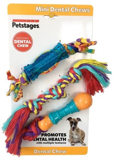 Zabawki - Petstages Mini Dental Zestaw gryzaków