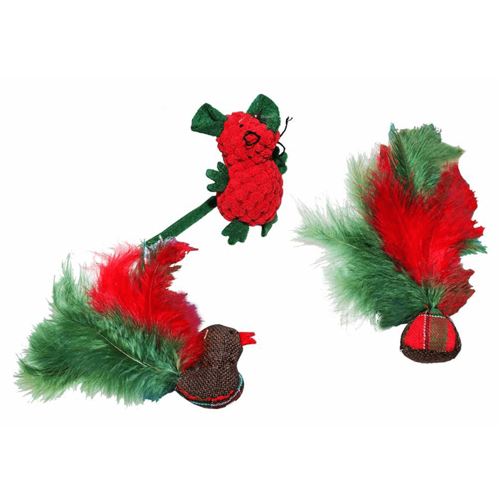 Zabawki - Trixie Zabawka Świąteczna dla kota 9-14cm 1szt