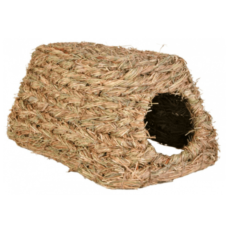 Wyposażenie klatki - Trixie Domek z trawy dla chomika 28x18x13cm