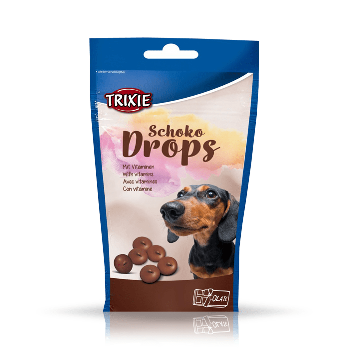 Przysmaki dla psa - Trixie Dropsy czekoladowe 75g