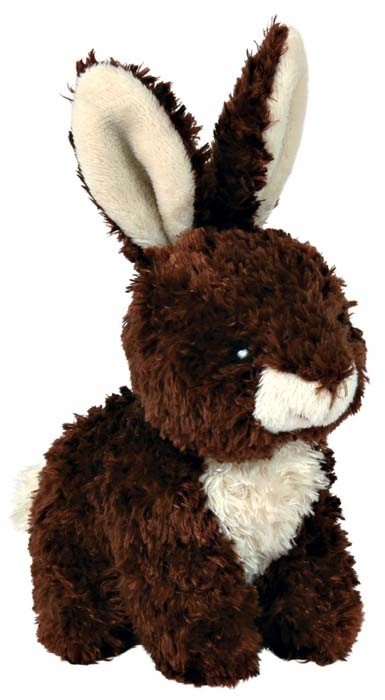 Zabawki - Trixie pluszowy króliczek 15 cm dla psa z piszczałką