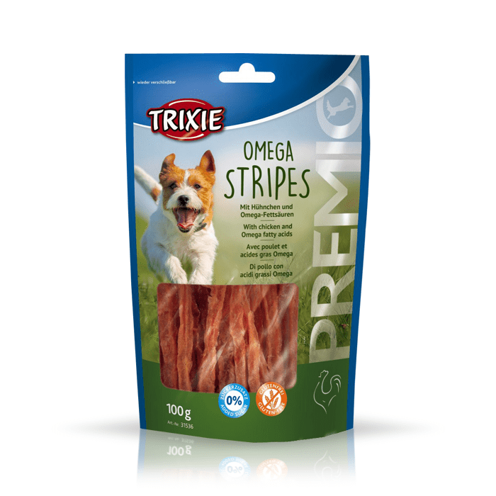 Przysmaki dla psa - Trixie paski omega Stripes 100g