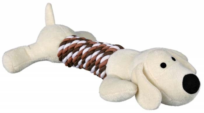 Zabawki - Trixie Pluszowy zwierzak ze sznurem 32cm