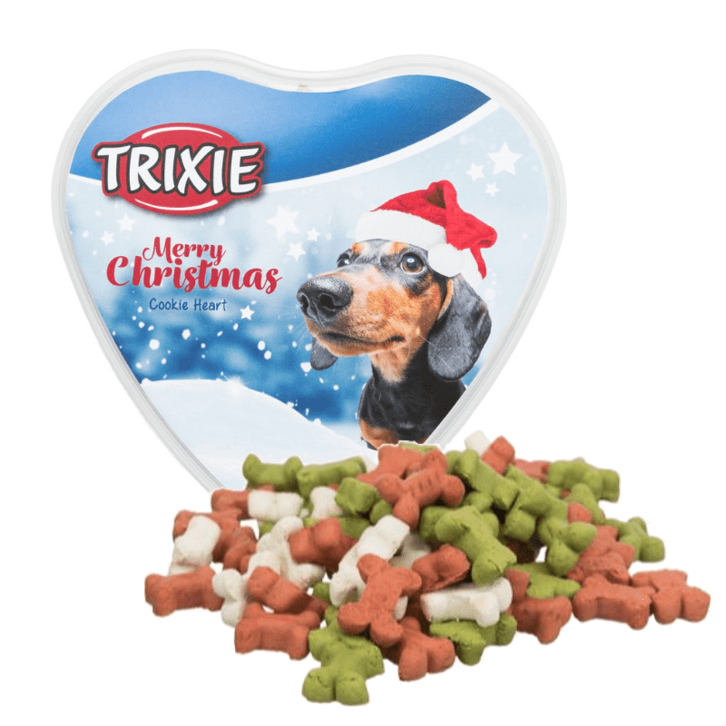 Przysmaki dla psa - Trixie Przysmak dla psa Xmas Cookie Heart 300g