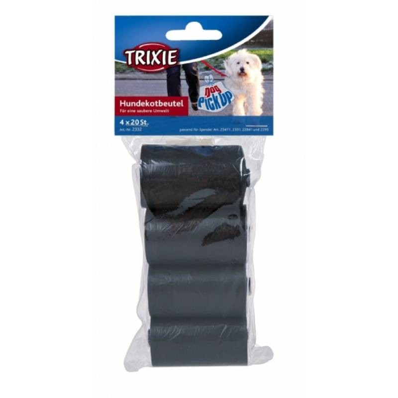 Produkty higieniczne - Trixie Worki na psie odchody 4x20szt.