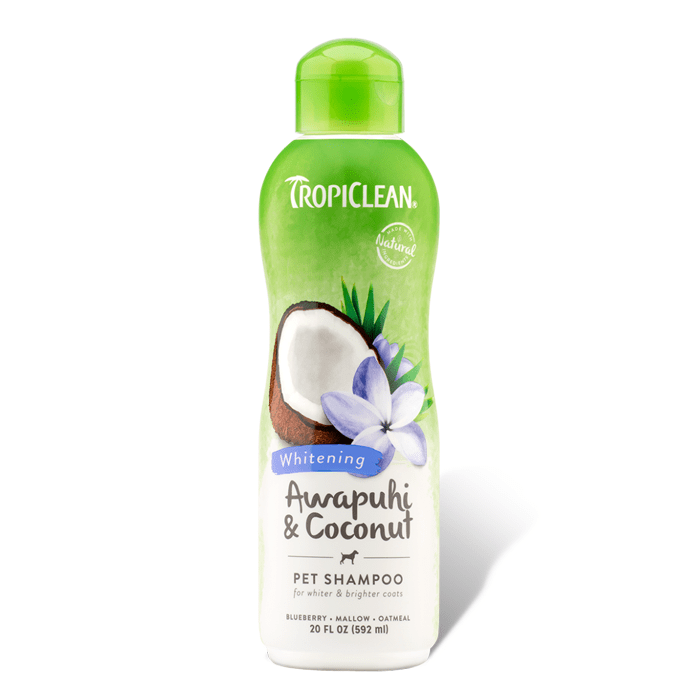 Higiena, pielęgnacja sierści - Tropiclean Awapuhi & Coconut Pet Shampoo Szampon do sierści białej i jasnej 355ml