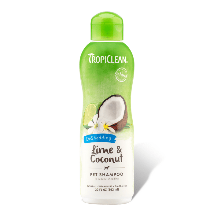 Higiena, pielęgnacja sierści - Tropiclean Lime & Coconut Pet Shampoo Szampon zmniejszający wypadanie sierści 355ml