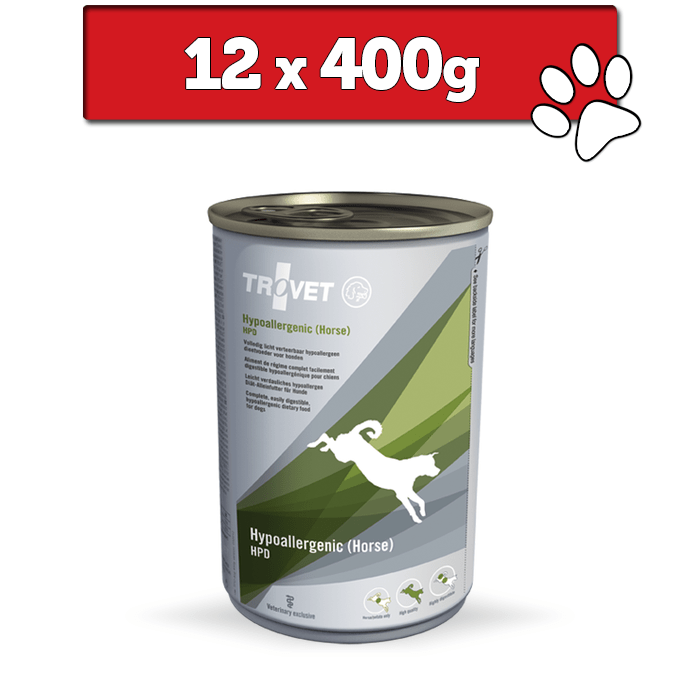 Karmy mokre dla psa - Trovet Hypoallergenic 400g x 12