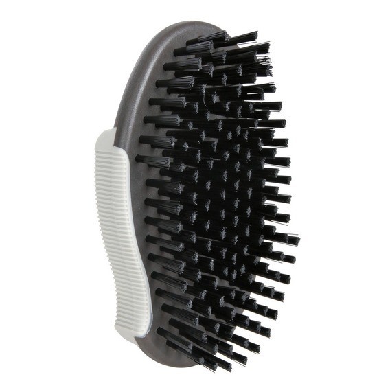 Higiena, pielęgnacja sierści - Trixie Szczotka plastikowa z nylonowym włosiem 7x12cm