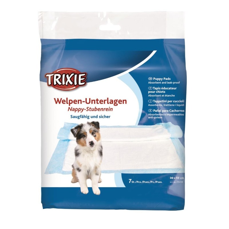 Produkty higieniczne - Trixie Maty chłonne do nauki czystości dla szczeniąt 30×50 cm (7szt.)
