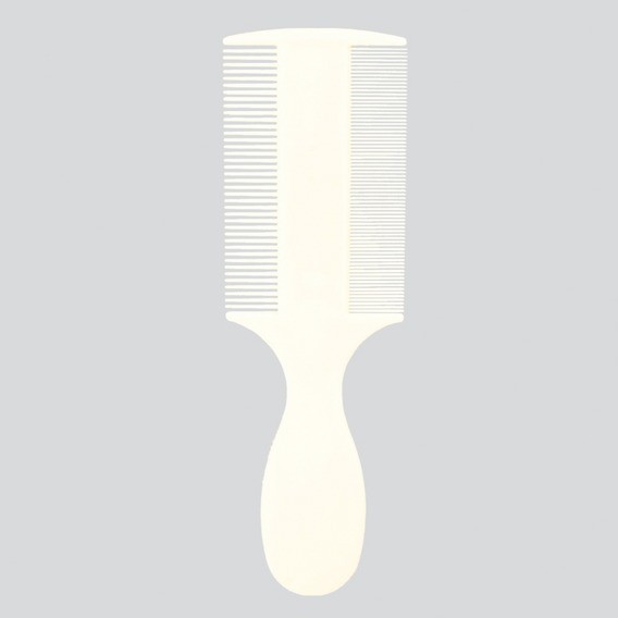 Higiena, pielęgnacja sierści - Trixie Grzebień przeciwpchelny podwójny plastikowy