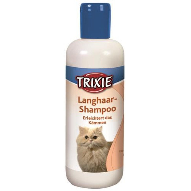 Higiena, pielęgnacja sierści - Trixie Szampon dla kotów długowłosych 250 ml