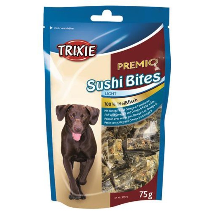Przysmaki dla psa - Trixie Premio Sushi Bites z rybą 75 g