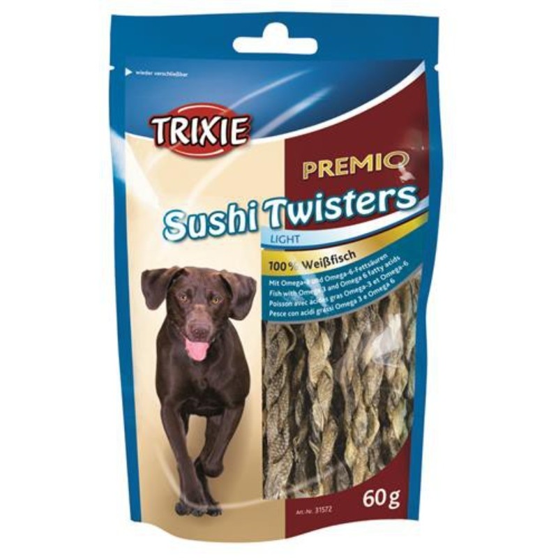 Przysmaki dla psa - Trixie Premio Sushi Twisters z rybą 60g