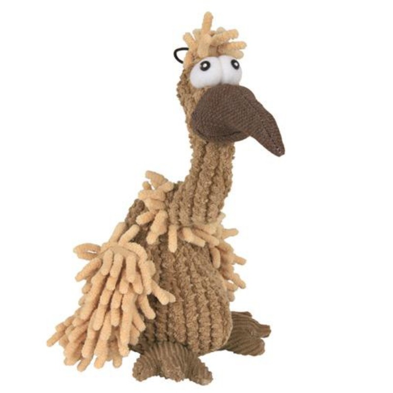 Zabawki - Trixie Pluszowy sęp z piszczałką 24cm