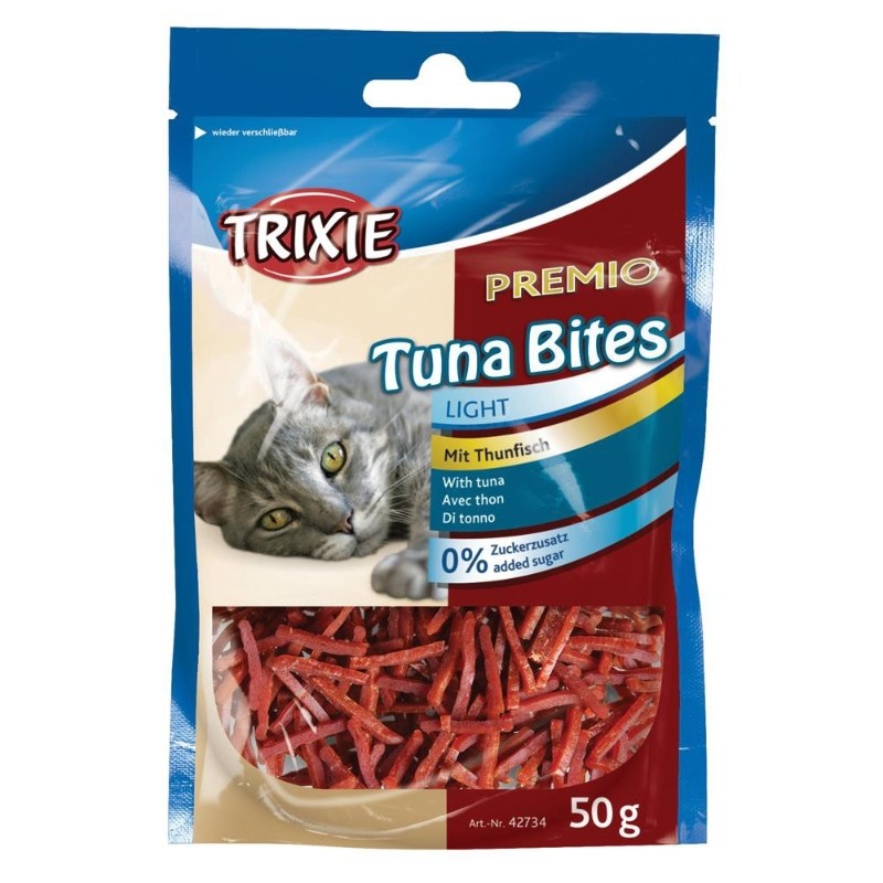 Przysmaki dla kota - Trixie Premio Tuna Bites paseczki z tuńczykiem 50g