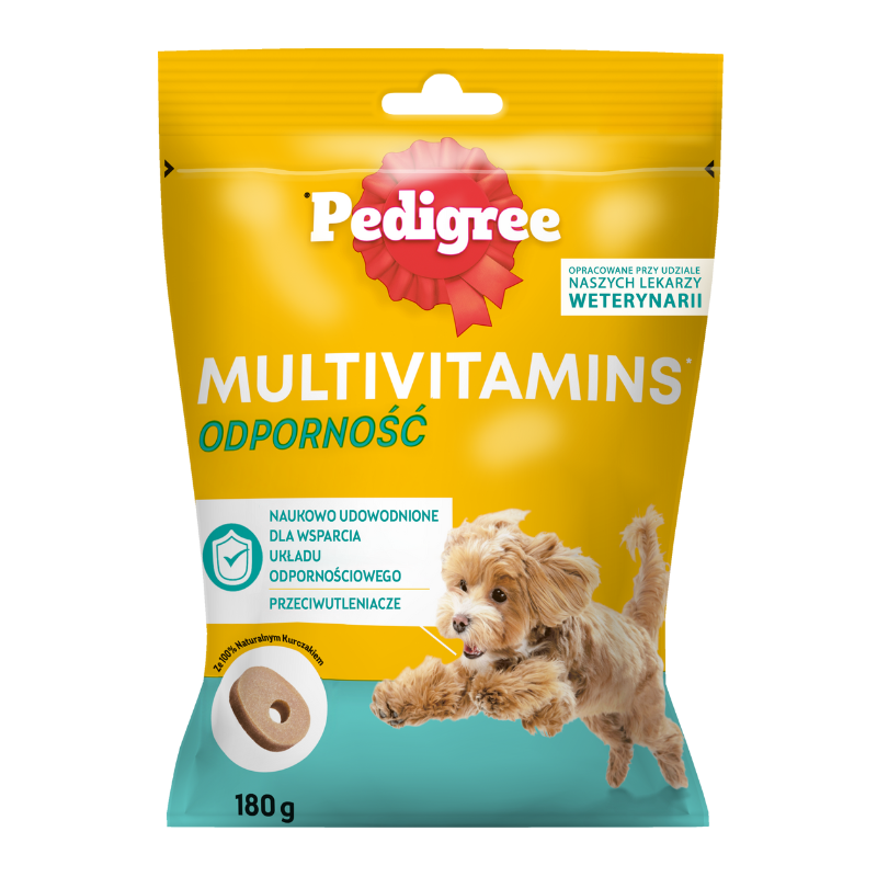 Przysmaki dla psa - Pedigree Multivitamins Odporność 180g