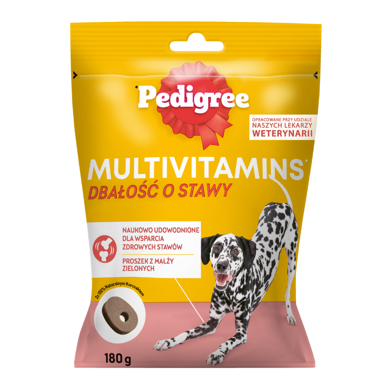 Przysmaki dla psa - Pedigree Multivitamins Dbałość o stawy 180g