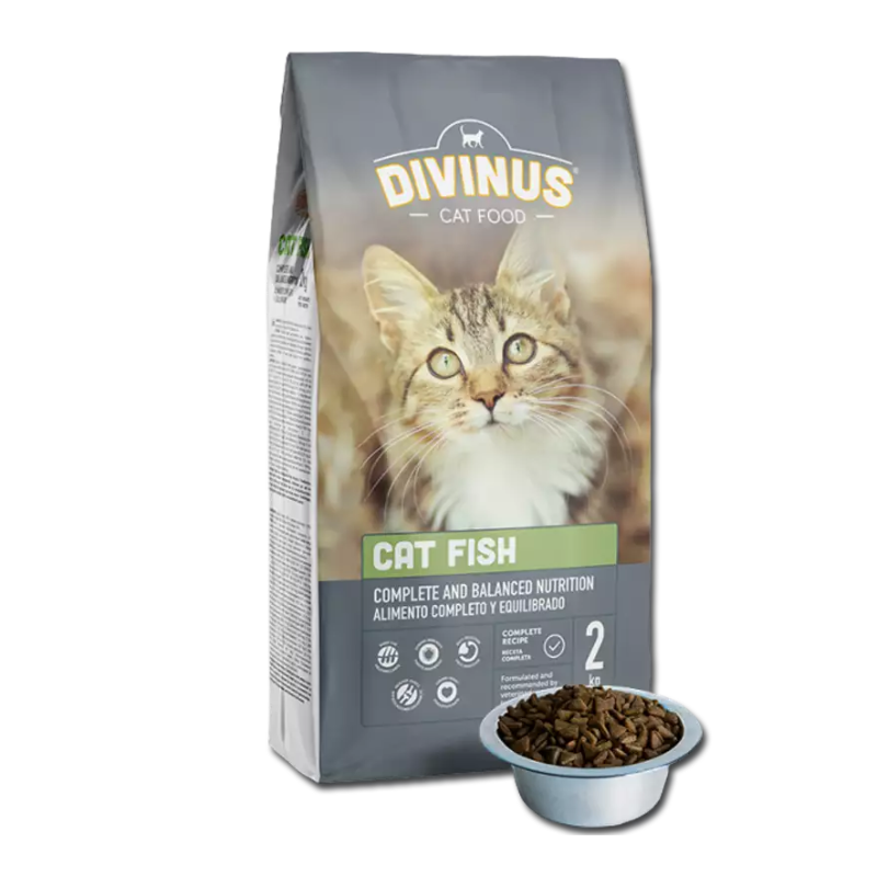 Karmy suche dla kota - Divinus Cat Fish