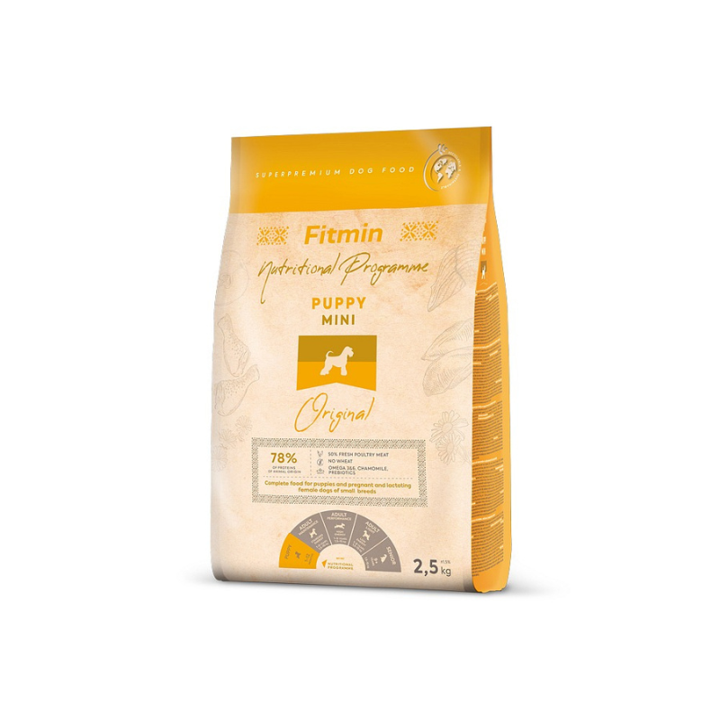 Karmy suche dla psa - Fitmin Dog Mini Puppy