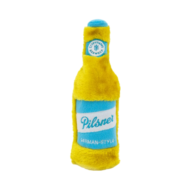 Zabawki - ZippyPaws Trzaskająca butelka Pilsner 28cm