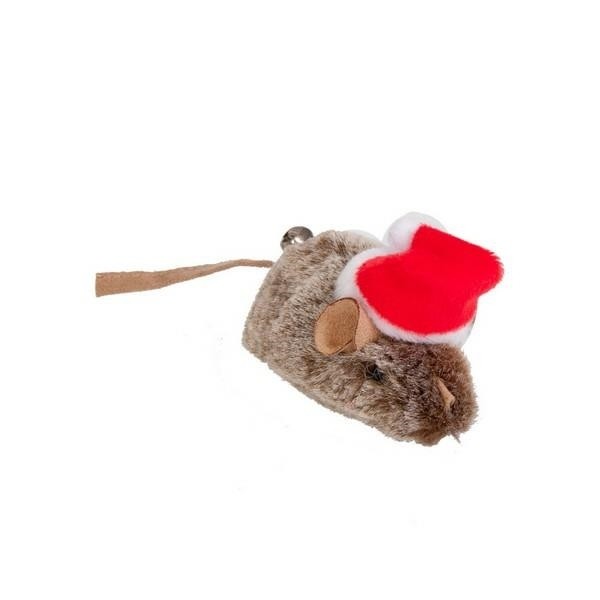 Zabawki - Dingo Zabawka Świąteczna Mysz Mikołaj