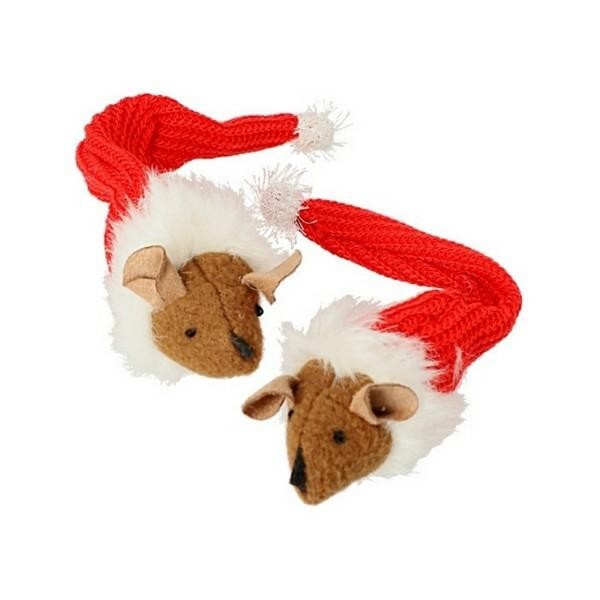 Zabawki - Dingo Zabawka Świąteczna Mysz Santa
