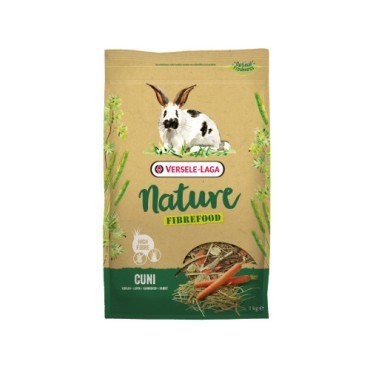 Karmy dla małych ssaków - Versele Laga Nature Fibrefood Cuni Karma dla królików 1kg