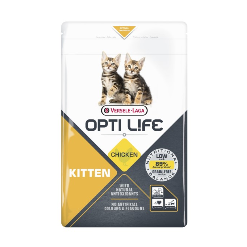Karmy suche dla kota - Versele-Laga Opti Life Kitten kurczak