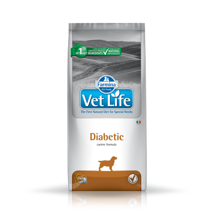 Karmy suche dla psa - Farmina Vet Life Dog Diabetic 