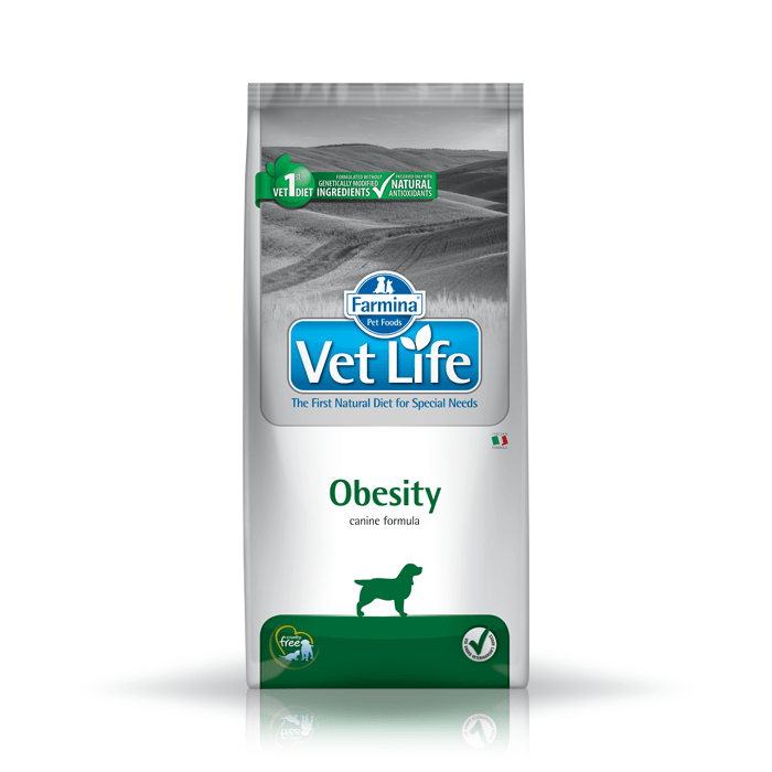 Karmy suche dla psa - Farmina Vet Life Dog Obesity