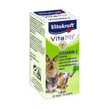 Przysmaki dla małych ssaków - Vitakraft Vitamin C Krople dla gryzoni 10ml