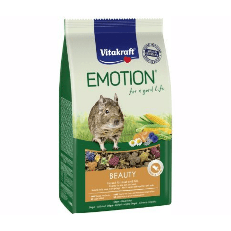 Karmy dla małych ssaków - Vitakraft Emotion Beauty Selection Degu Karma dla koszatniczki 600g
