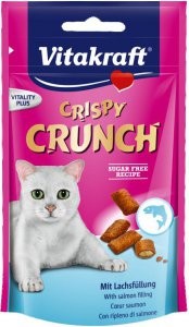 Przysmaki dla kota - Vitakraft Kot Crispy Crunch łosoś 60g