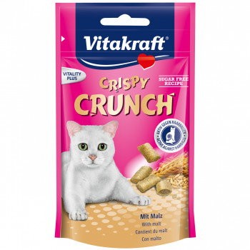 Przysmaki dla kota - Vitakraft Kot Crispy Crunch słód 60g