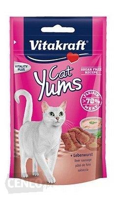 Przysmaki dla kota - Vitakraft Kot Cat Yums wątroba +20% 48g