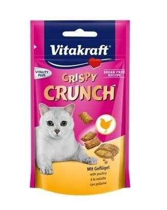 Przysmaki dla kota - Vitakraft Kot Crispy Crunch kurczak 60g