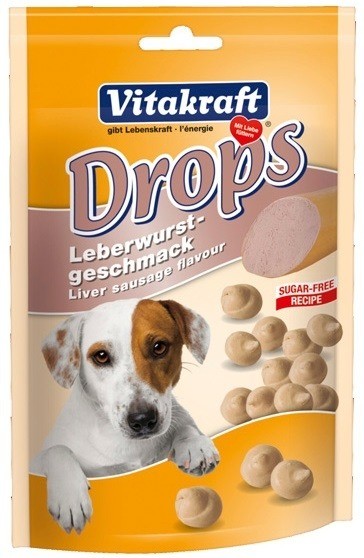 Przysmaki dla psa - Vitakraft Pies Dropsy z wątrobą 200g