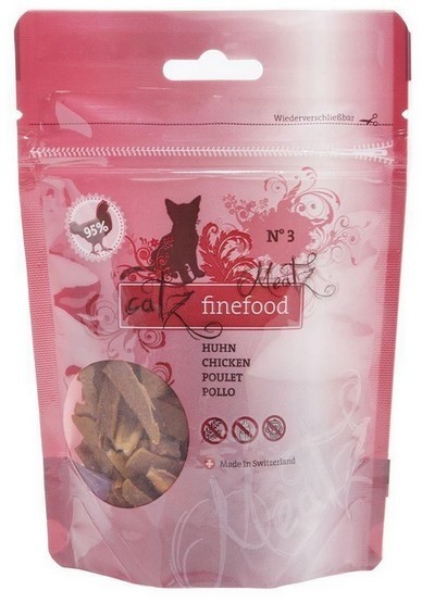 Przysmaki dla kota - Catz Finefood Meatz N.03 kurczak 45g x 2