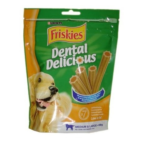 Przysmaki dla psa - Friskies Dental Delicious kura 200g