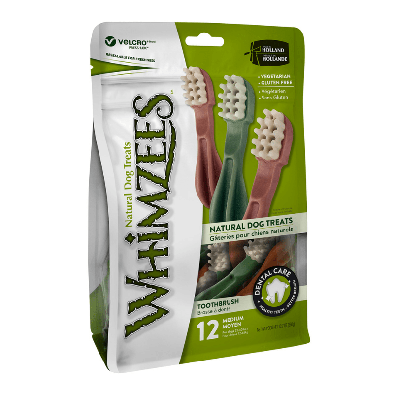 Przysmaki dla psa - Whimzees Szczoteczka gryzak dentystyczny M 7 szt.