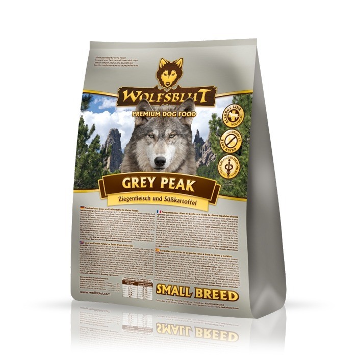 Karmy suche dla psa - Wolfsblut Dog Adult Small Grey Peak